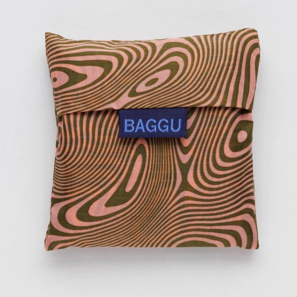 NWOT Standard Baggu - Trippy Swirl Salmon